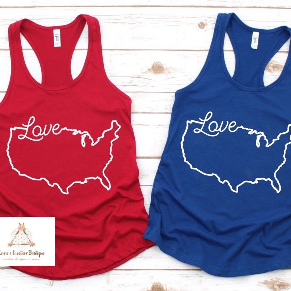 Love USA Tank